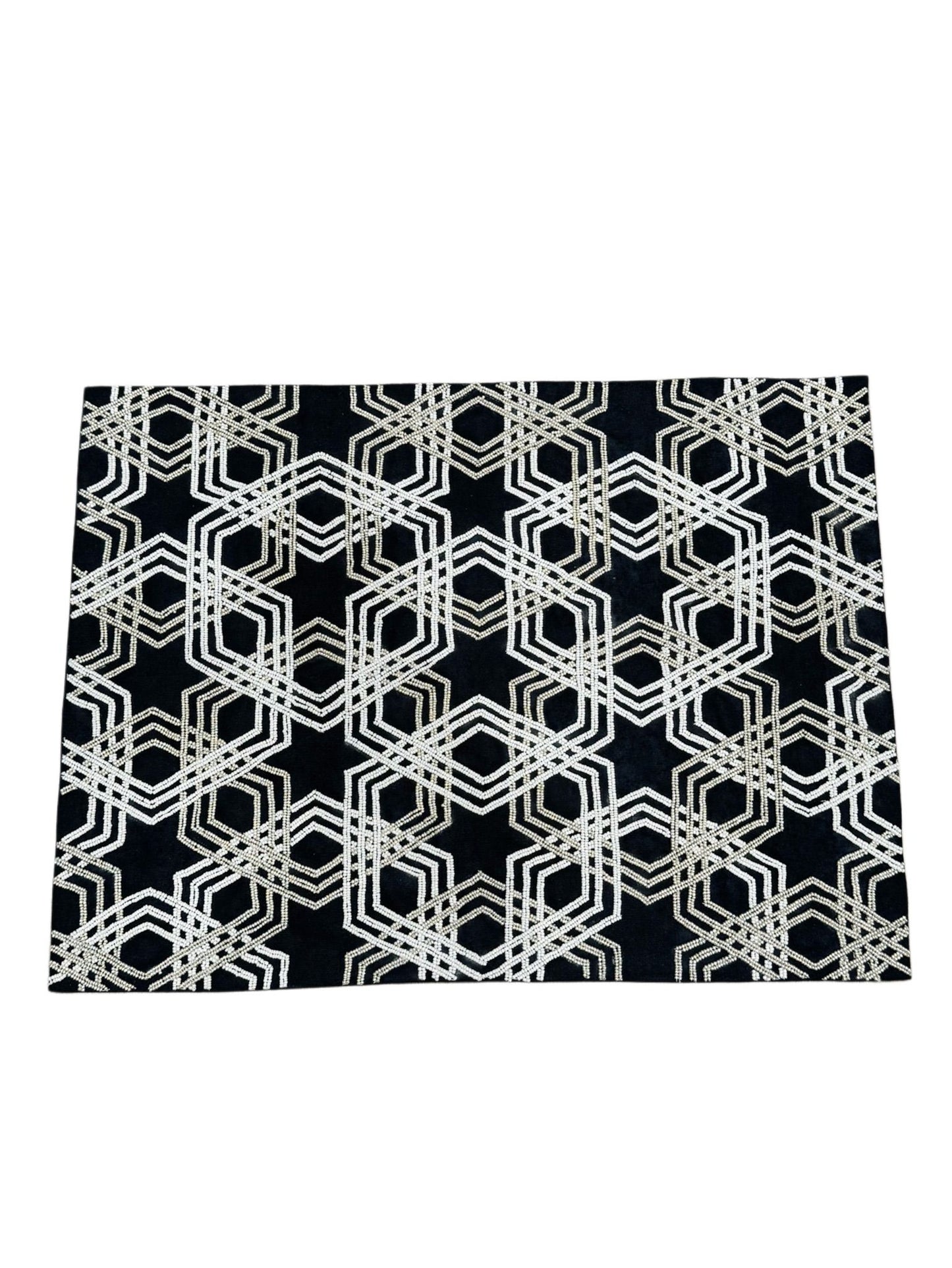 Geometric Star of David Challah Cover