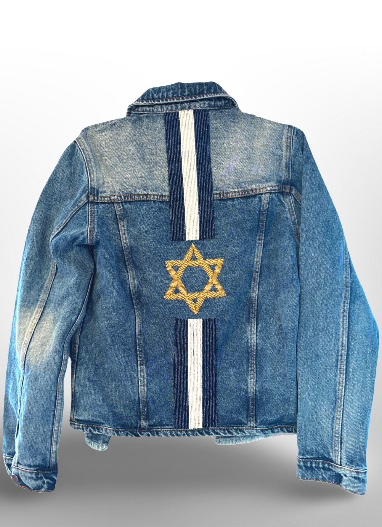 Star of David Denim Jacket
