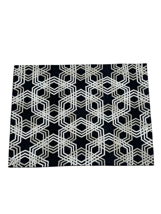 Geometric Star of David Challah Cover