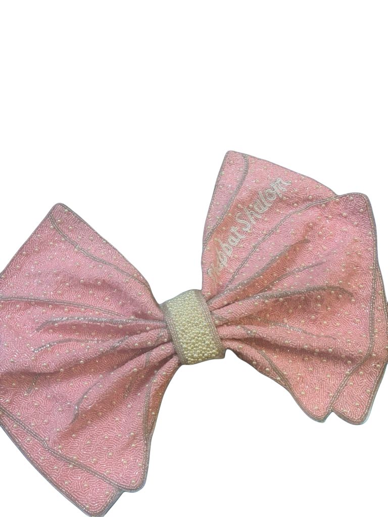 Bow Challah Cover Shabbat Shalom